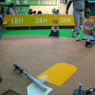 【WHF'08Winter】 50年を経た今も野球盤は大人気！エポック社ブースでリアル野球盤を体験