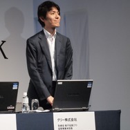 グリー取締役 執行役員CFO 国際事業本部長の青柳直樹氏 