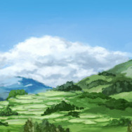 景色 秩父連山 埼玉県(東武蔵)