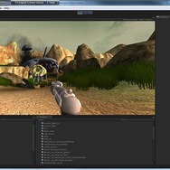 Unityエディタ上でStarshipDemoのミニマップを表示