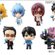 シック限定の「ぷちえう゛ぁ オリジナル フィギュア ストラップ」(全7種)