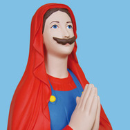 本日の一枚『マリア像がマリオ像に…』