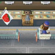 夏休みにおばあちゃんの田舎に来ました、みたいな雰囲気の駅