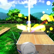 げんきくん一家がピンポンに挑戦!『おきらくピンポン3D』配信スタート