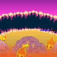 DSiウェアにシンプルな横スクロールアクション登場『GAIA'S MOON』