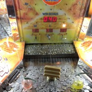 コイン落としに挑戦