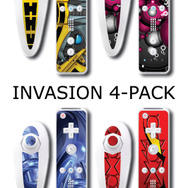 リモコンとヌンチャクスキン4点セット―英Wrapstar