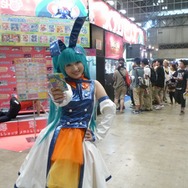 【ワンフェス2012夏】アスカ、セイバーなど、会場で見かけたコンパニオンさんたち