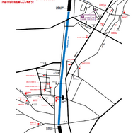 SHIBUYA HARAJUKU EVA PROJECT:地図