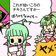 ドット絵で描かれたチキたちおなじみのキャラクターをぜひその目で