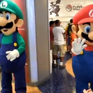 『New スーパーマリオブラザーズ2』北米で発売開始 ― マリオ&ルイージもお祝いに駆けつける
