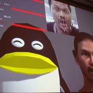 ペンギンが笑った