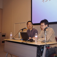 左:矢野義人氏<br>右:中鶴潤一氏