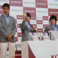 内村選手、山室選手、田中選手、藤井選手が登場！KONAMI競技部ロンドンオリンピック日本代表選手報告会