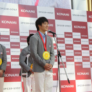 内村選手、山室選手、田中選手、藤井選手が登場！KONAMI競技部ロンドンオリンピック日本代表選手報告会