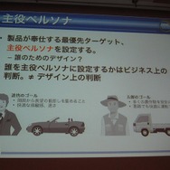 主役・脇役・黒子ペルソナに分類