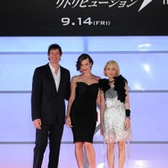 「バイオハザードV」プレミア試写会 ― 3人のアンデッド芸人がミラを襲い掛かる!?