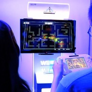Wii Uゲームパッドを使用したプレイの様子