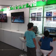 DSのタイトルも展示されたシリアスゲームの歴史パネル