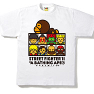 『ストリートファイターII』×「A BATHING APER」コラボTシャツ登場 ― TGC2012で先行販売