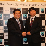 ゲームオン×パールアビスによる新作MMORPG『黒い砂漠（仮）』公開調印式典をレポート