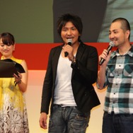 【TGS 2012】バンダイナムコブースは「カーニバル」！スリムクラブの二人が開幕宣言