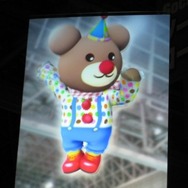 モニターのクマCGがこれまたかわいい！
