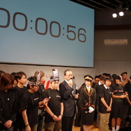 カウントダウンの様子