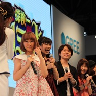【TGS 2012】声優陣の生アフレコ&主題歌も披露、アニメ「探検ドリランド」ステージ
