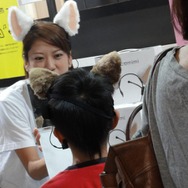【TGS 2012】脳派を感知してクルクル動くネコミミの次はシッポ!プルプル動く姿に思わず萌え
