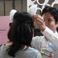 【TGS 2012】脳派を感知してクルクル動くネコミミの次はシッポ!プルプル動く姿に思わず萌え