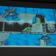 二画面を行き交う『BACKWORLDS』