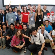 最後はみんなでそろってピコピコピコ！