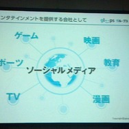 ソーシャルを軸に様々なエンターテイメントを提供していく