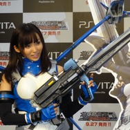 吉木りさのキュートなペイルウイング姿&超B級の4分間を見逃すな!『地球防衛軍3』完成披露会見