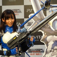 吉木りさのキュートなペイルウイング姿&超B級の4分間を見逃すな!『地球防衛軍3』完成披露会見