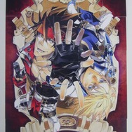 カードをつなぎ合わせると石渡氏描き下ろしのソルとカイが！