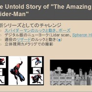 「決めポーズ」が重視された『スパイダーマン』