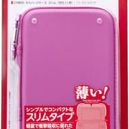 サイバーガジェット、3DS LL用「セミハードケース スリム」発売 ― PS Vita用グリップも