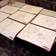 アニメの原画をランチョンマットに