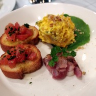 前菜は両コース共通です