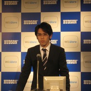 【ハドソンWiiウェアタイトル発表会】 強力・積極的に、既に10タイトル以上を開発中(1)