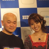 【ハドソンWiiウェアタイトル発表会】 最後は山本梓さんも交えて『スタソルR』ゲーム大会！(3)