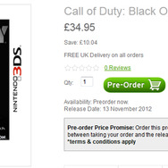 3DS版『コール オブ デューティ ブラックオプスII』