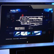 タブレットで各種設定などを行う