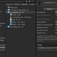複雑なアニメーションデータもUnity上に集約して手軽に実装・・・モバイルゲーム向けパイプラインのデモ