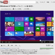 Windows 8のTV CM