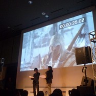 2人の主人公が共演するシーンを生で