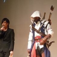 【UBIDAY2012】『アサシン クリード III』2人の主人公が生アフレコを披露 ― ダンテさんもゲスト登場