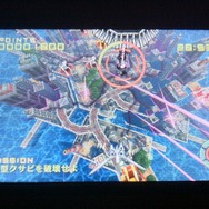 弾幕をよけつつクサビに攻撃!